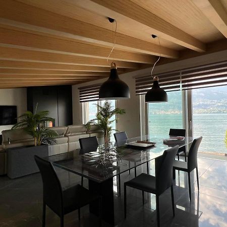 Luxury Lakefront Penthouse Lezzeno Exteriör bild