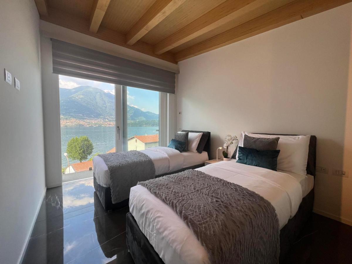 Luxury Lakefront Penthouse Lezzeno Exteriör bild