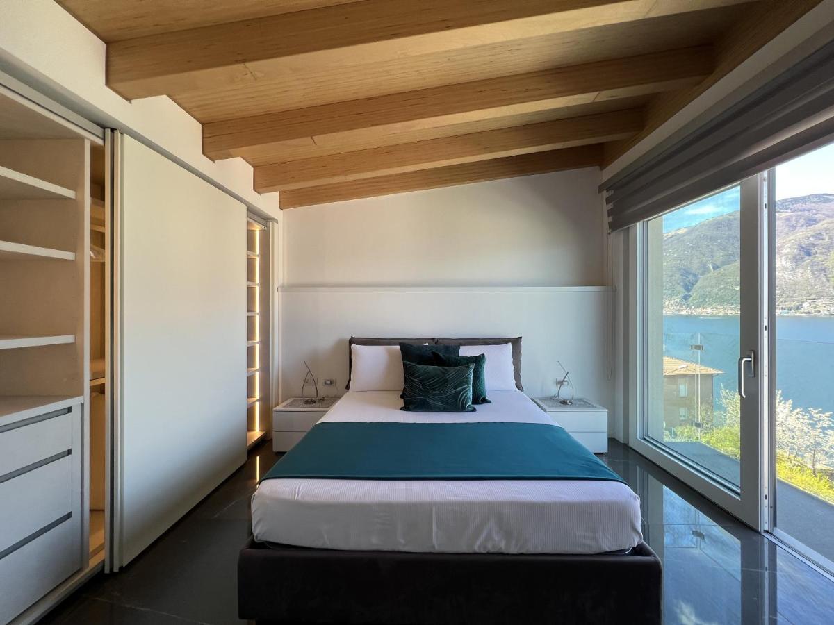 Luxury Lakefront Penthouse Lezzeno Exteriör bild