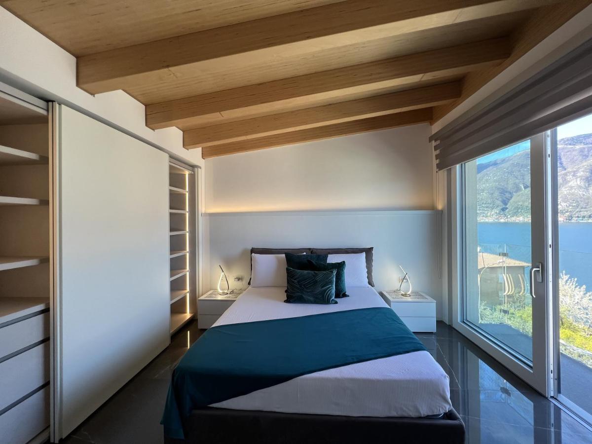 Luxury Lakefront Penthouse Lezzeno Exteriör bild